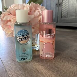 2 VS Pink Beach Sprays Bronzed Coconut & Water Mist